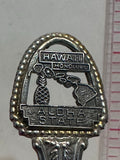 Hawaii Honolulu Aloha State  Souvenir Spoon