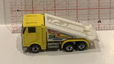 Yellow Towing Ramp Truck Hot Wheels Toy Diecast Car