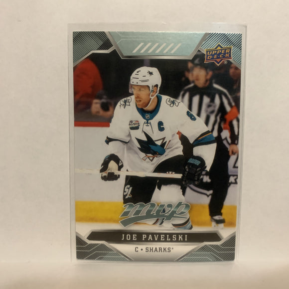 #47 Joe Pavelski San Jose Sharks 2019-20 Upper Deck MVP Hockey Card LI