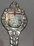 Fort Assiniboine Alberta Crest Emblem  Souvenir Spoon