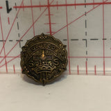 Bronze United SS Crown Cross Church Lapel Hat Pin
