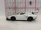 White Lamborghini Racer Unbranded Diecast Car