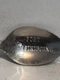 Fort Assiniboine Alberta Crest Emblem  Souvenir Spoon
