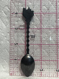 Parliament Buildings Victoria British Columbia Silver Plated  Souvenir Spoon