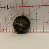 Bronze United SS Crown Cross Church Lapel Hat Pin
