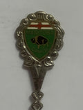 Manitoba Canada Crest Emblem Souvenir Spoon
