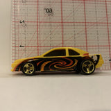 Yellow Stock Racer ©1989 Hot Wheels Diecast Car GA