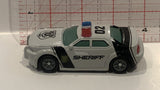 Black White Sheriff Police Car Unbranded Toy Diecast Car