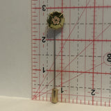 Pink Rose Flower Lapel Hat Pin
