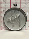 Health is Where It's at 916 Vo.Tech Oil Lamp Button Pinback