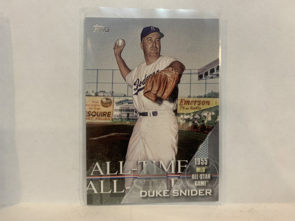 ATAS-18 Duke Snider Brooklyn Dodgers 2017 Topps Series 2 Baseball Card MZ4