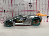 Silver Impavido I H17 Hot Wheels Diecast Car