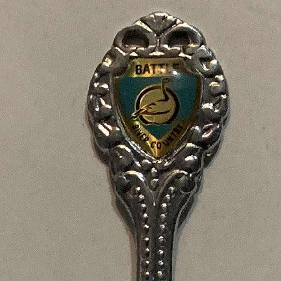 Battle River Country Alberta Canada Collectable Souvenir Spoon BB