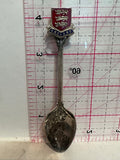 England Crest Emblem Silverplated  Souvenir Spoon