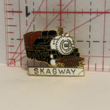 Skagway Alaska Train Engine Lapel Hat Pin