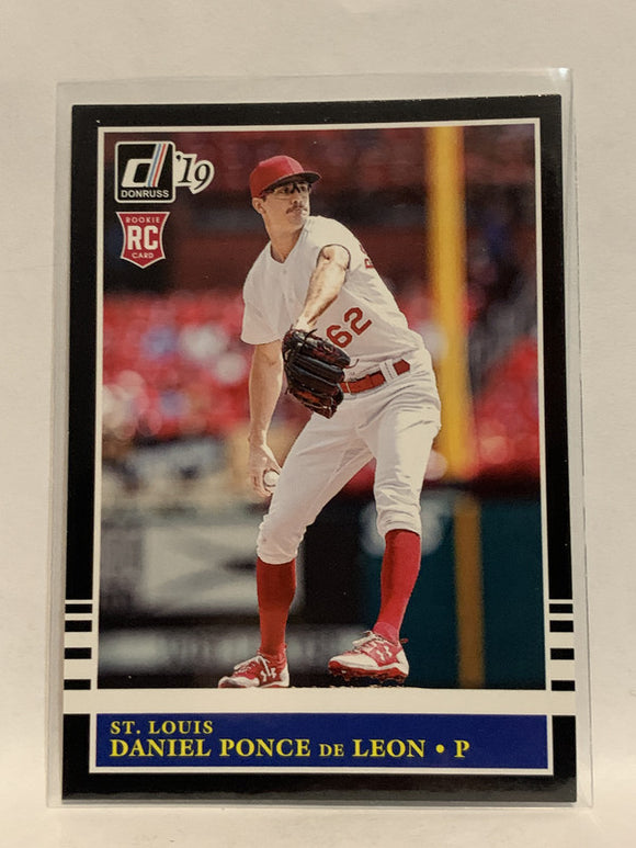 # 117 Sean Newcomb Atlanta Braves 2019 Donruss Baseball Card