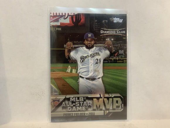 ASM-21 Prince Fielder Milwaukee Brewers 2017 Topps Series 2 Baseball Card MZ4