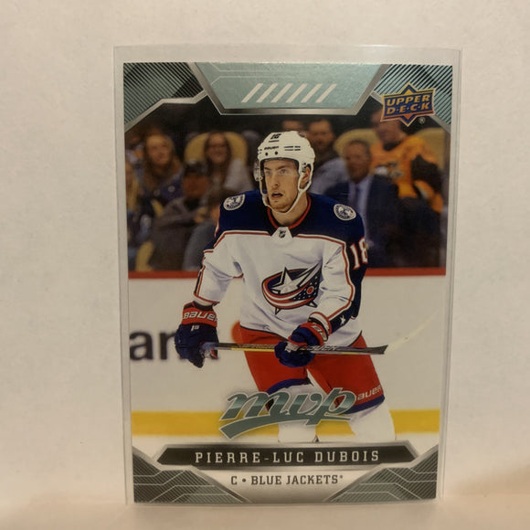 #64 Pierre-Luc Dubois Columbus Blue Jackets 2019-20 Upper Deck MVP Hockey Card LJ
