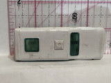White TWA Trans World Airlines Minibus 1-67 #262 Majorette Diecast Car