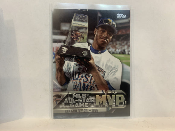 ASM-12 Ken Griffey Jr Seattle Mariners 2017 Topps Series 2 Baseball Card MZ4