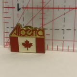 Alberta Province Flag Lapel Hat Pin