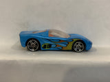 Blue 40 Somethin 2001  Hot Wheels Loose Diecast Car