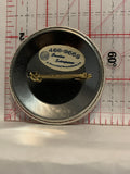 Kiss Me I'm Bilingual Lips Button Pinback