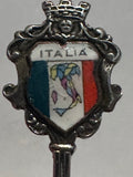 Italia Italy Country Flag  Souvenir Spoon