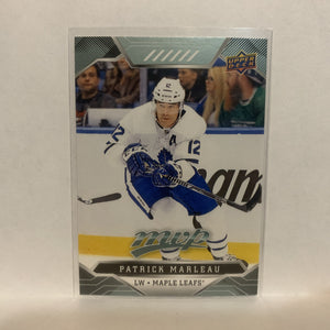 #185 Patrick Marleau Toronto Maple Leafs 2019-20 Upper Deck MVP Hockey Card LJ