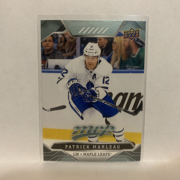 #185 Patrick Marleau Toronto Maple Leafs 2019-20 Upper Deck MVP Hockey Card LJ