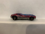 Red Blue Bye Focal II Hot Wheels Loose Diecast Car