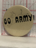 Go Army Donkey Button Pinback