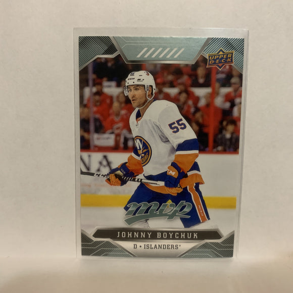 #199 Johnny Boychuk New York Islanders 2019-20 Upper Deck MVP Hockey Card LJ