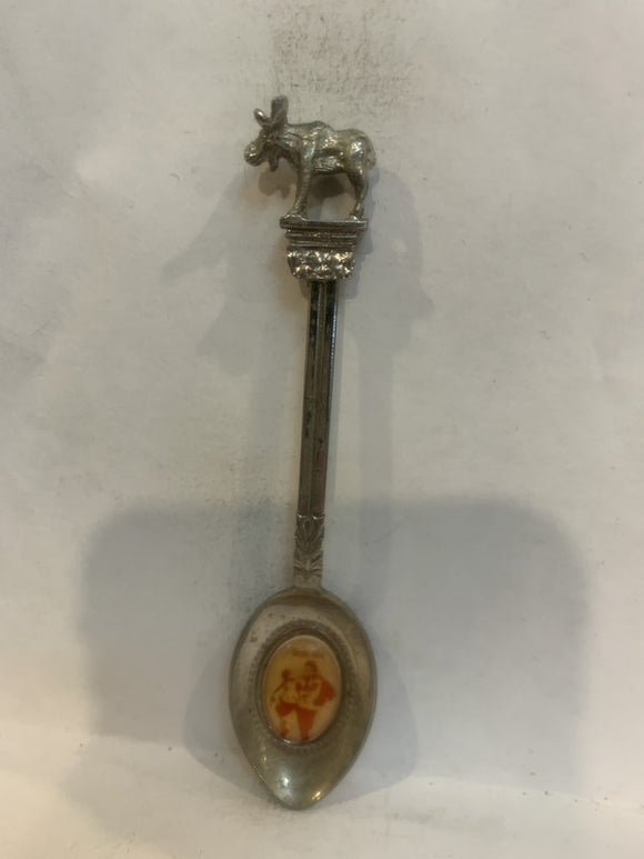 Boyle Alta Dancing Moose Alberta Souvenir Spoon