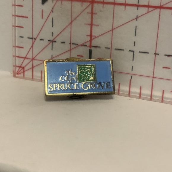 The City of Spruce Grove Alberta Lapel Hat Pin