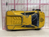 Yellow Lamborghini Diablo 1/58 #219 Majorette Diecast Car