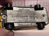 Yellow Lamborghini Diablo 1/58 #219 Majorette Diecast Car