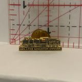 Greater Kingston Canada Train Engine Spirit of Sir John A Lapel Hat Pin