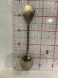 Breton Alberta Wild Rose Alberta Souvenir Spoon