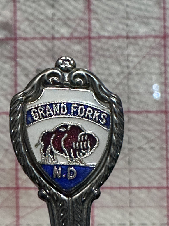 Grand Forks North Dakota  Souvenir Spoon