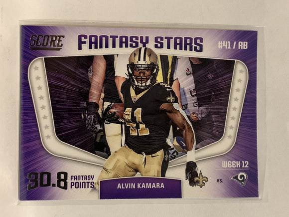 # 12 Tyreek Hill Captains Kansas City Chiefs 2018 Score Football Card