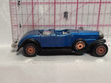 Blue Pull Back Duesenberg 1934 Unbranded Diecast Car