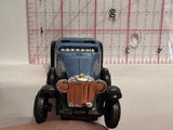 Blue Pull Back Duesenberg 1934 Unbranded Diecast Car