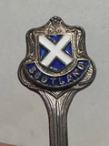 Scotland Crest Emblem Silverplated  Souvenir Spoon