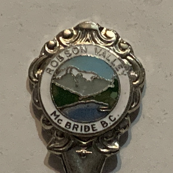 Robson Valley McBride BC Collectable Souvenir Spoon BB