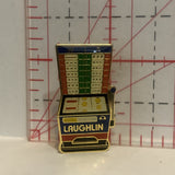 Laughlin Nevaada Slot Machine Lapel Hat Pin