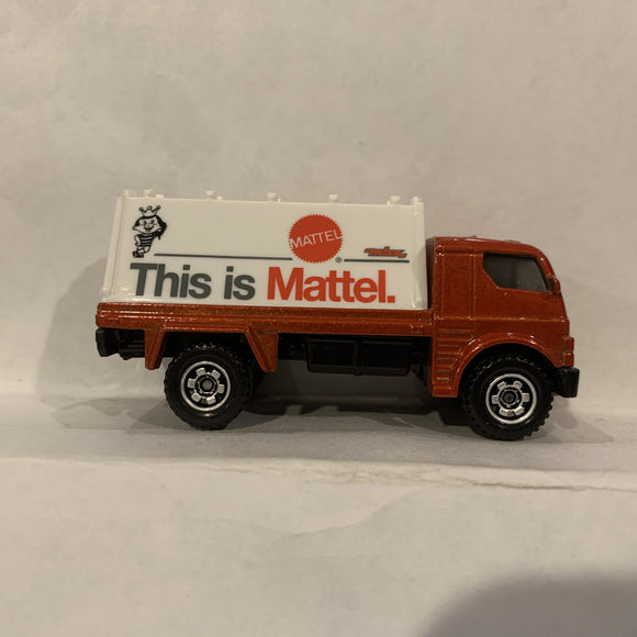 Red Billboard Truck Mattel ©2003 Matchbox Diecast Car GB
