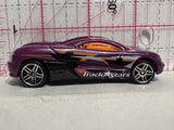 Purple Track Stars Backdraft 2001 E14 Hot Wheels Diecast Car