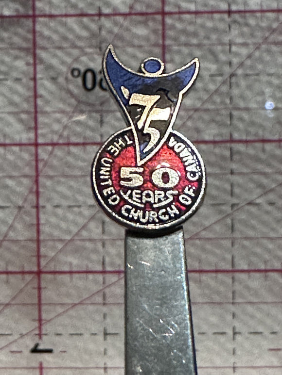 The United Church of Canada 50 Years  Souvenir Spoon