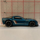 Blue  T9702 Stock Racer ©2010 Hot Wheels AE